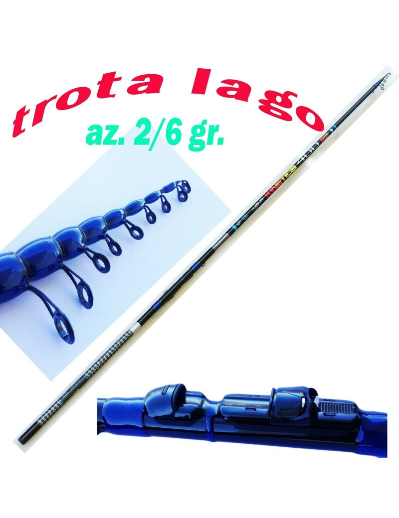 5 Piombi Da Pesca A Recupero Con Asta – Esche Tremarella Per Trota In Lago E Competizione