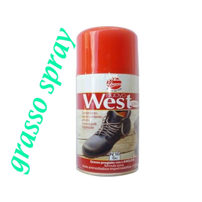 Grasso Spray Per Scarpe In Pelle Scarponi Caccia Pesca