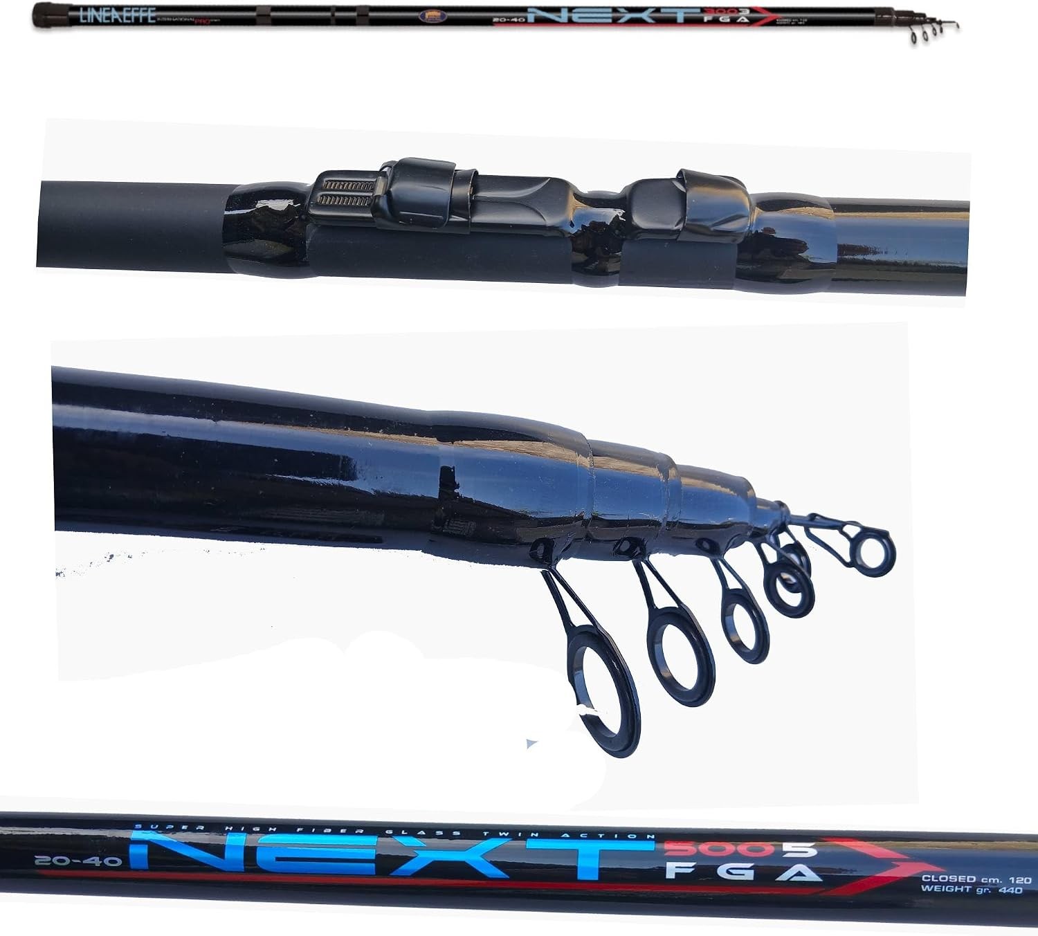 next bolognese pesca metri 5 galleggiante trota mare