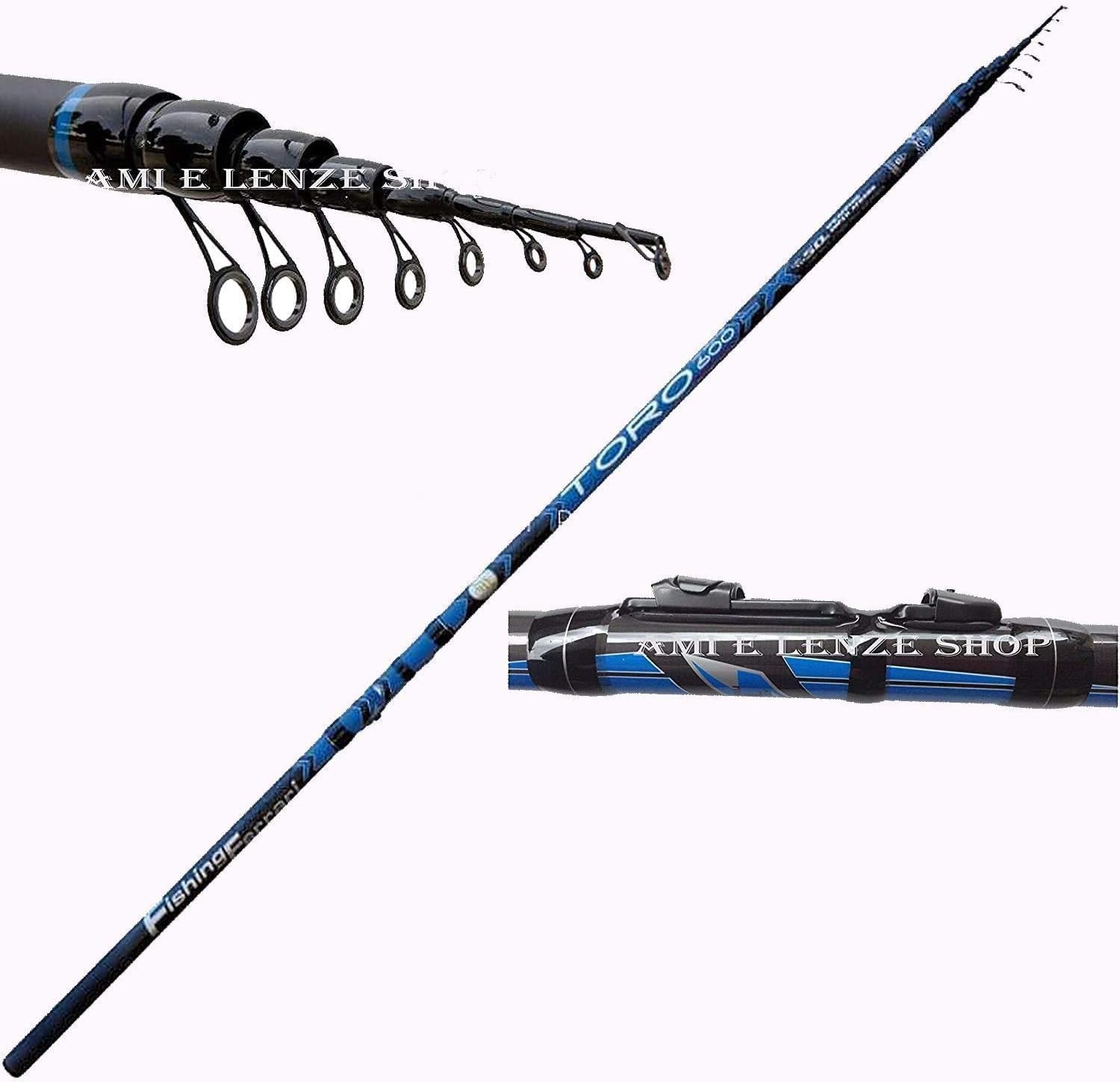Toro Bolognese Carbonio Pesca Bombarda Mare Trota